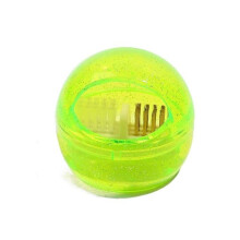 Nail Drill Cleaning Brush Set with Dual Heads for Quick Dust Removal and Gentle Nail Polishing Yellow