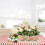 Wandbehang mit Blumen in Rot, Gelb oder Rosa 4
