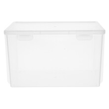 1Boîte De Rangement Transparente PP Pour Cd Dvd Collection