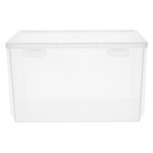 1Boîte De Rangement Transparente PP Pour Cd Dvd Collection