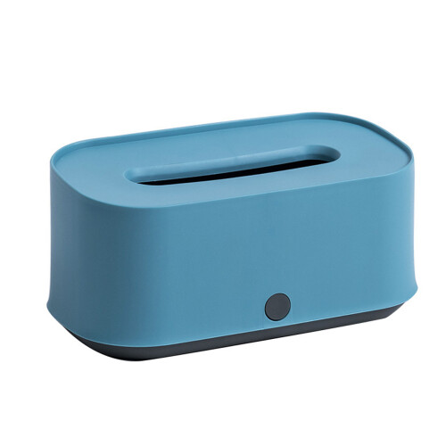 PP bureau tissuebox met brede opening – wit