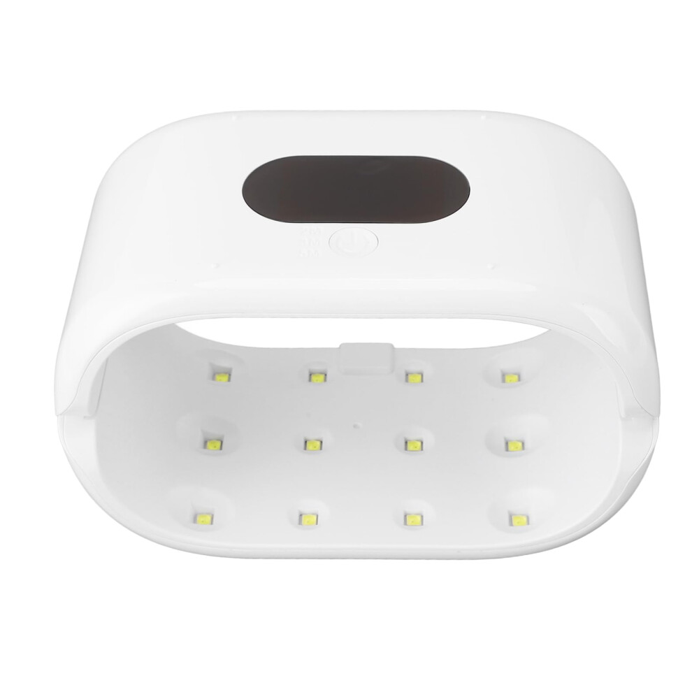 UV Nail Lamp LED Nail Dryer with DualSided Fast Curing and LCD Timer for Salon or Home Use
