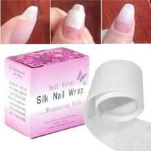 Fiberglass Nail Wrap 3CM Roll for Broken Nails , Silk Nail Reinforcement Tape for Smooth Finish