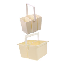 Paint Brush Washer for Artists with Fast Brush Cleaning, Compact Water Swirl Bucket, Non‑Slip Base