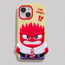 Cute 3D Cartoon Soft Silicone Case for iPhone 13 with Shockproof Protection and Precise Fit