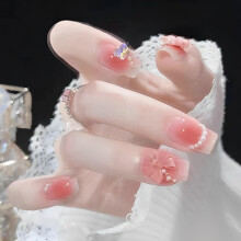 Halloween Press on Nails Extra Short Square Fake Nails Reusable Full Cover Nail Art Set 30Pcs