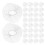 300Pcs Clear Elastic Food Covers for Bread Baking and Fresh Keeping 1