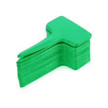100St Groene Plastic Plantenmarkers Schrijfbaar En Langdurig Bruikbaar