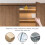 Door Sensor Control  DC12V-24V Double Side Induction for LED Strip /Bar Light Cabinet Wardrobe Closet Cupboard A 5