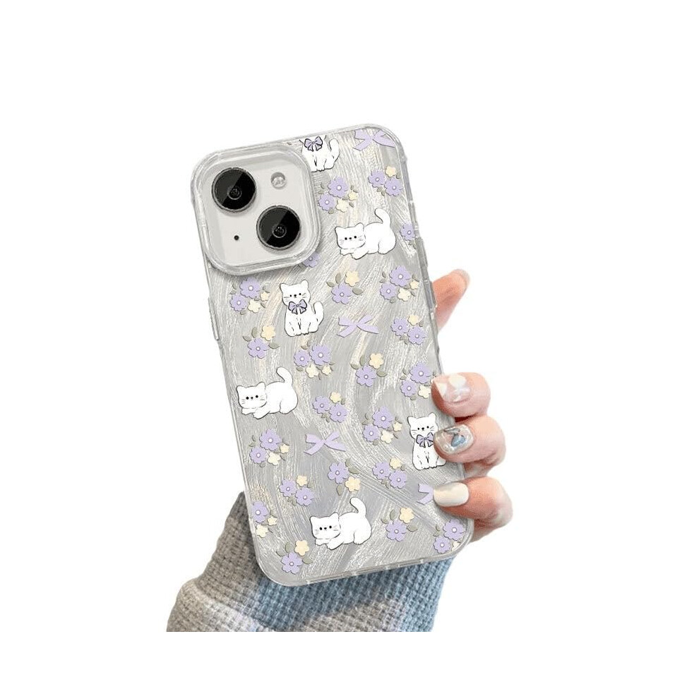 Shockproof Slim Fit Cute Shiny Cat Case For Iphone 16 6.1 Inch With Raised Edge Protection And AntiâSlip Grip 9092120134131