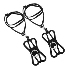 2pcs Adjustable Neck and Wrist Phone Lanyard Set for Women, Secure Strap with Fashion Design
