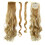 Gouden Knotje Ponytail Pruik Haarverlenging 2