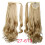 Gouden Knotje Ponytail Pruik Haarverlenging 3