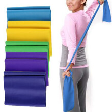 1Yoga Weerstand Band Stretch Rubber - Fitness Oefenband