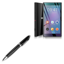 2 in 1 Stylus Pen with Rollerball for PECSU G5, Jet Black Capacitive Stylus, Smooth Ink Flow