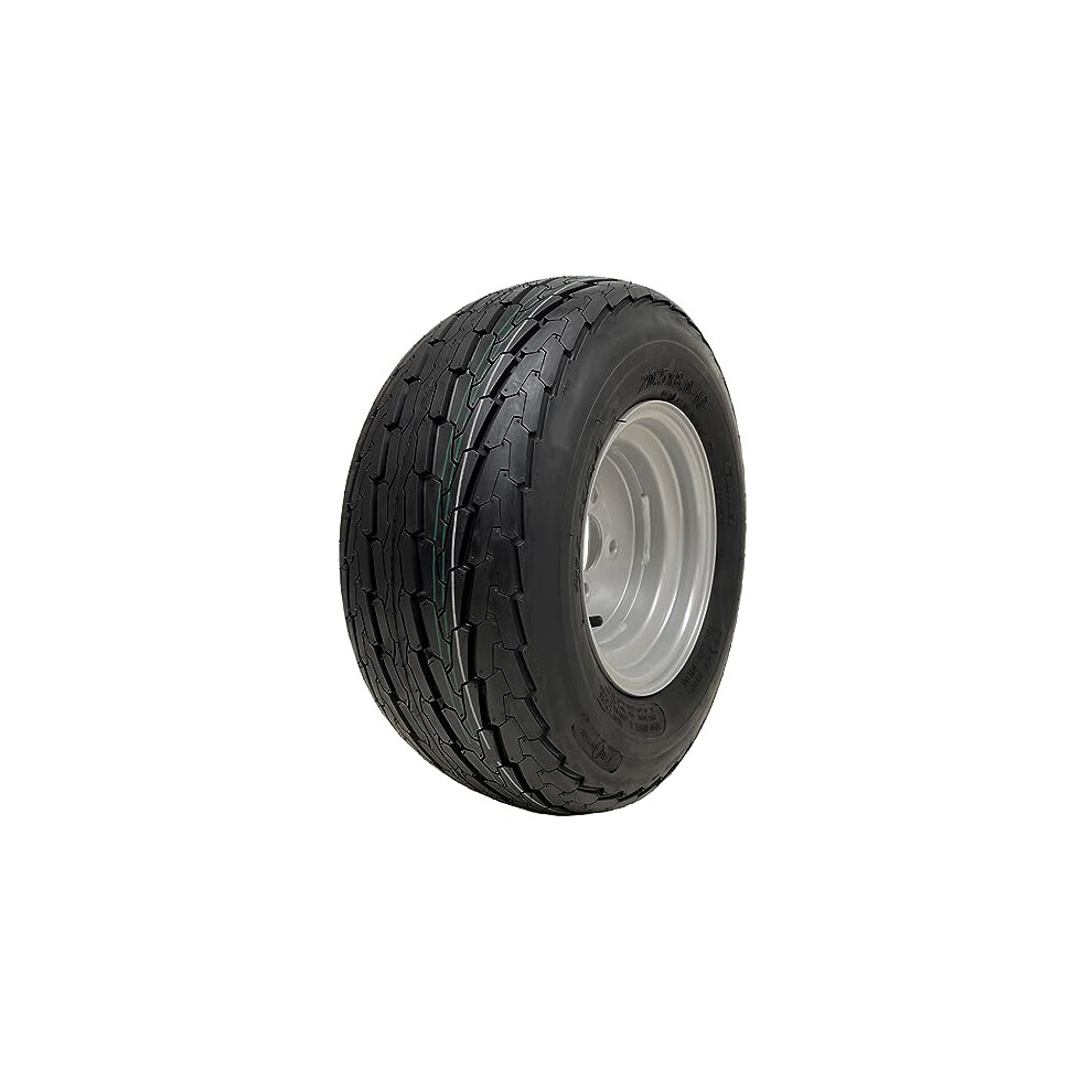 Parnells 20.5X8.0-10 Trailer Tyre & Wheel Assembly 8Ply 4 Inch Pcd Wanda Road Legal 605Kg