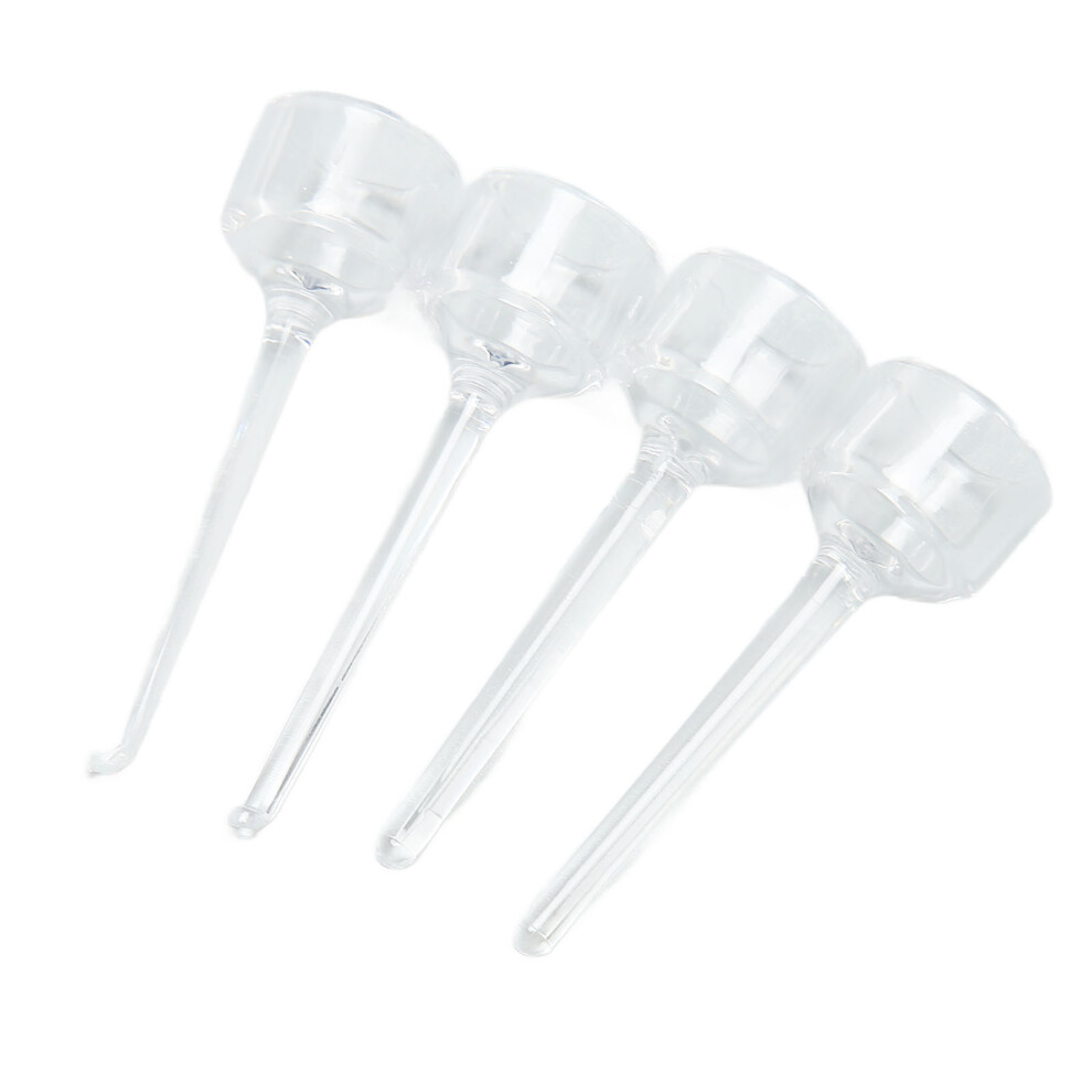 4pcs Ear Checking Penlight Tips for Hearing Amplifier Fitting, Plastic