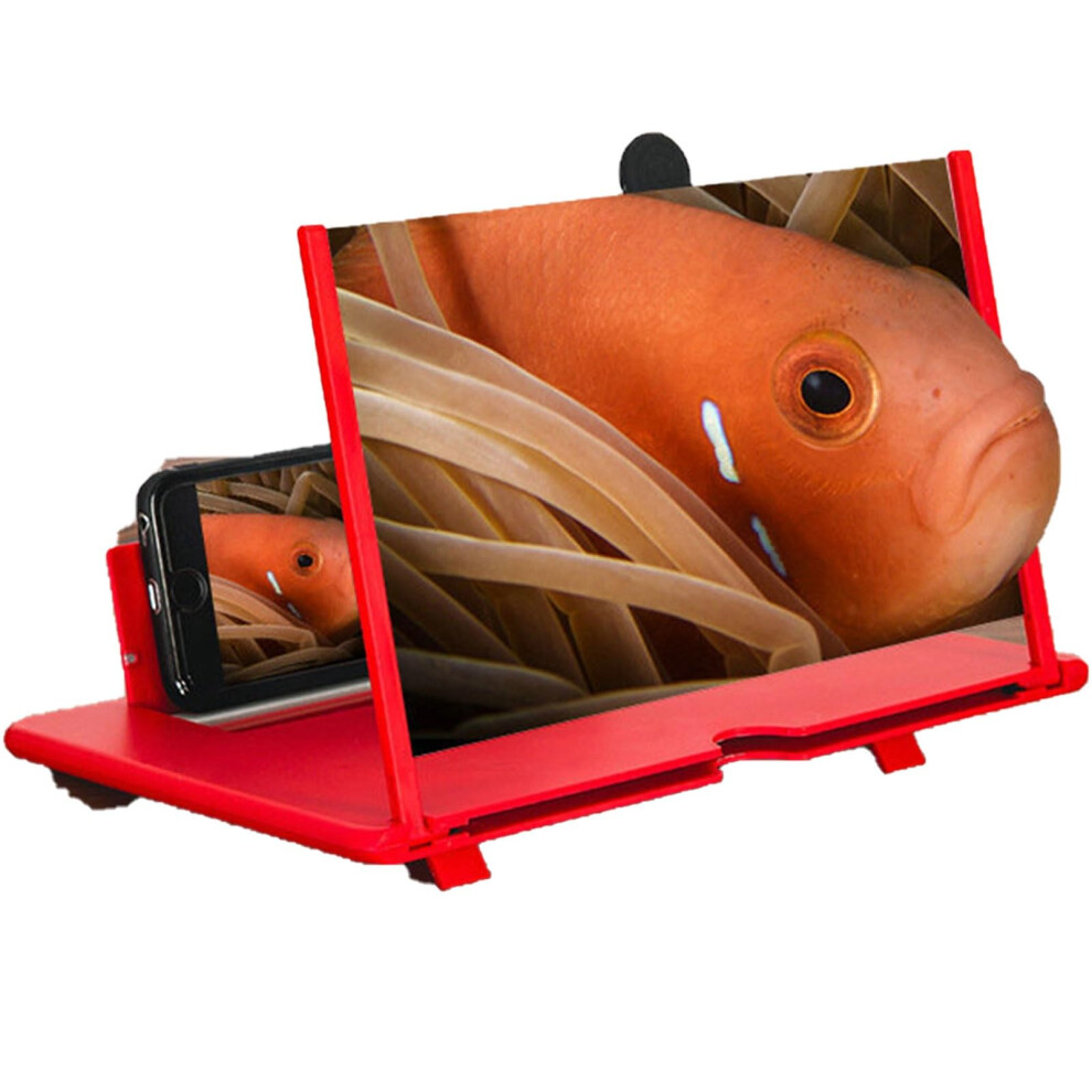 10Inch Mobile Screen Amplifier,Screen Magnifier For Cell Phone With Base Bracket,The Gift(10Inch) 9073542649045