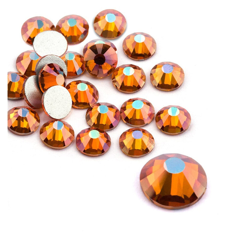 SS16 Crystal Glass Flatback Rhinestones 1440pcs Brilliant Sparkle for Nail Art Fabric Clothing