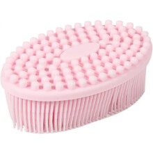 Silicone Bath Body Brush DualSided Exfoliation Gentle Bristles for Deep Clean and Sensitive Skin