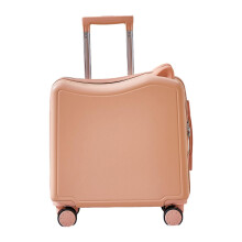 Kids Ride On Suitcase with Wheels Pink, Lightweight Carry On Luggage with Adjustable Pull Rod and Silent Smooth Wheels
