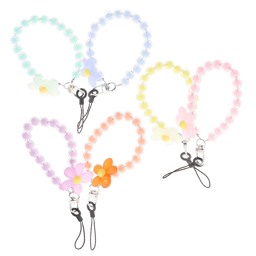Cute Beaded Phone Charm Lanyard Set With Dropresistant Wrist Strap For Fashion Accessory 9092120134834