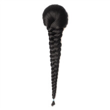15 Inch Fishtail Braid Ponytail Hair Extension with Clip Drawstring – Synthetic NaturalLook Hairpiece