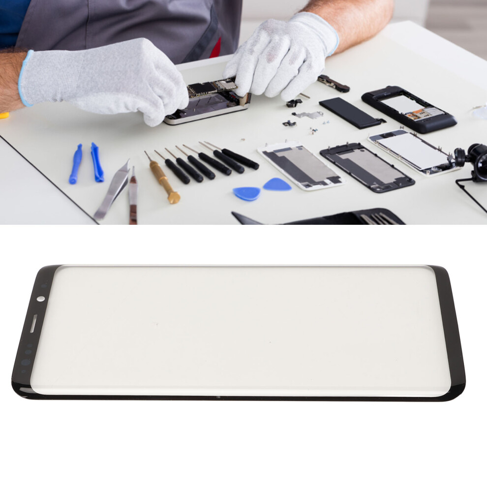 Front Outer Lens Glass Screen Replacement For Samsung Galaxy S9+ G965 Black 7661389846929