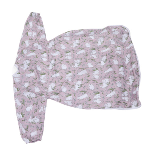 Coverall Baby Feeding Bibs Waterproof Polyester