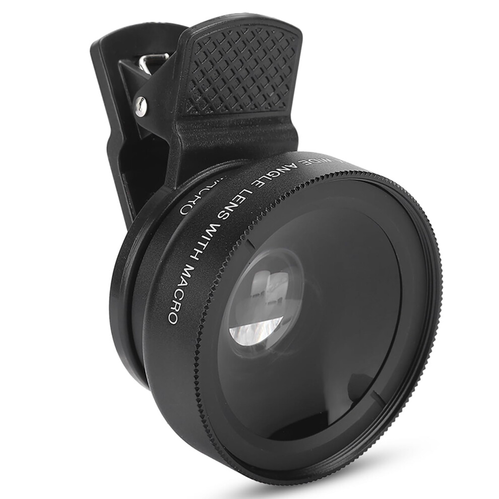 Phone Camera Lens 0.45X Wide Angle And 12.5X Macro Clip On Lens For Smartphone Photography Hd 9330225917588