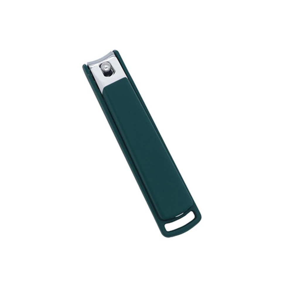 Nail Clippers Carbon Steel with Precise Cutting Blades and AntiSplash Catcher for Thick Toenails