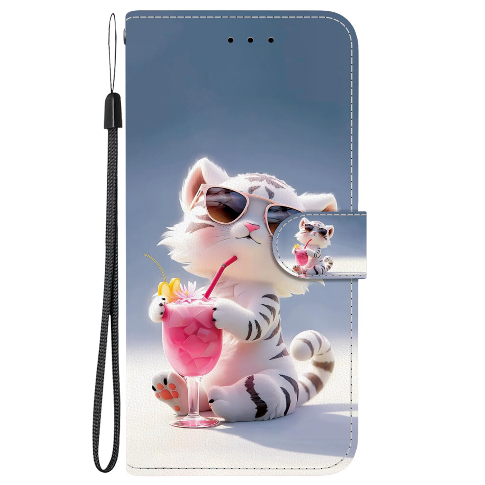 Leather Wallet Case Flip Cover With Card Holder, Magnetic Closure And Stand For Samsung Galaxy A16 9771547512325