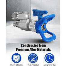 287030 Swivel Valve,Airless Paint Swivel Joint Compatible 7/8In Sprayers,Dual-Pressure Anti-Spitting Valve 180 Rotation