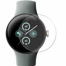 Screen Protector for Google Pixel Watch 2 3 Pack TPU Film, Flexible Curved Shield with Full Touch Sensitivity
