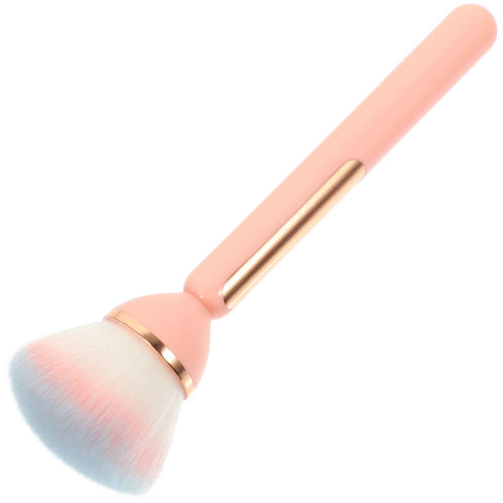 Powder Brush with Soft Dense Synthetic Bristles for Loose Powder, Blush and Nail Dust