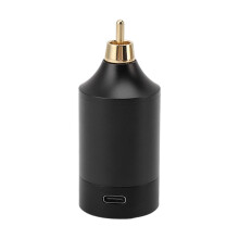 Wireless Tattoo Power Supply with 1500mAh Battery, USB Rechargeable Tattoo Pen Battery Pack Black