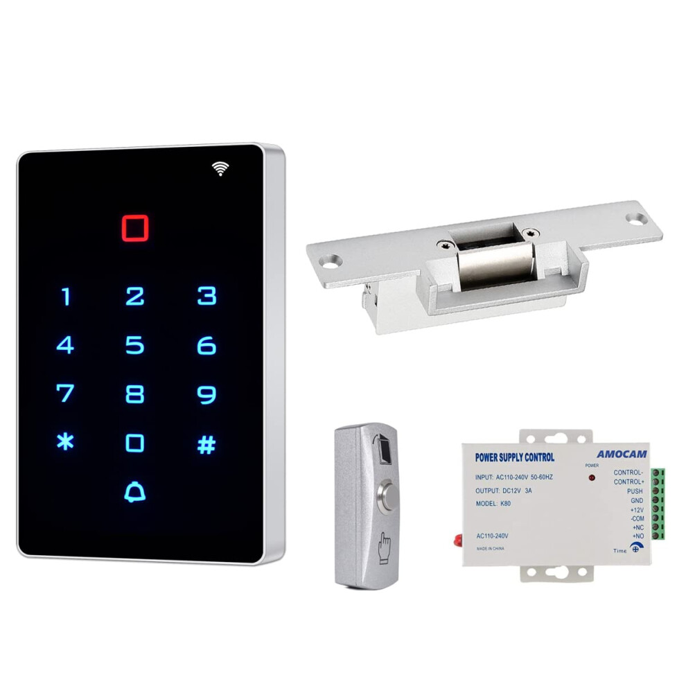 Door Access Control System With Keypad And Electric Lock, AllâInâOne Kit For Apartment Or Office 9169991612850