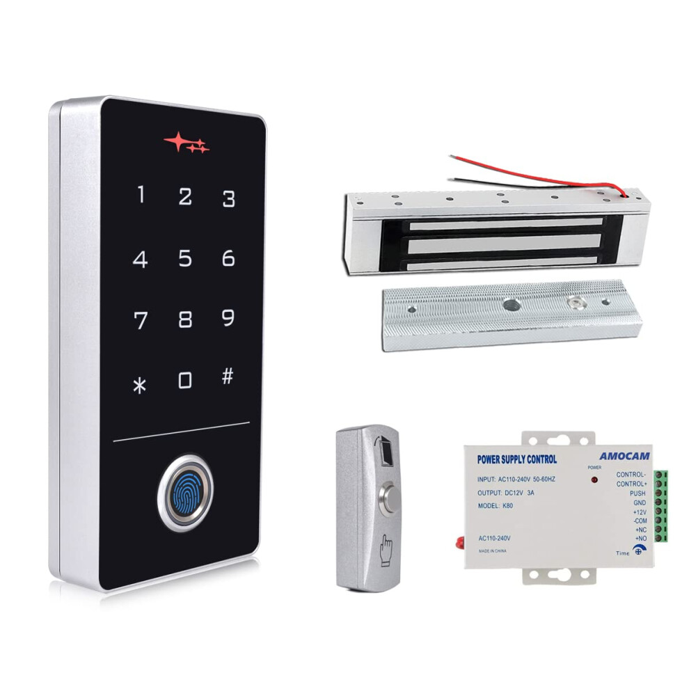 Door Access Control System With Smart Password Keypad, Reliable Electric Lock And Exit Button For Apartment Or Office 9169991613529