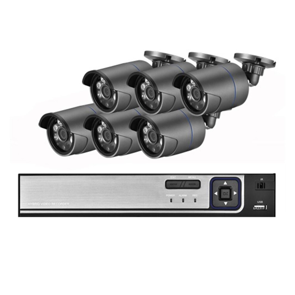 Poe Security Camera System 8Ch Nvr Kit With 5Mp Ultraclear Ip66 Cameras, Audio, Face Detection 9169991613789