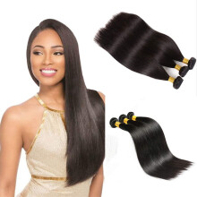 Brazilian Straight Hair Bundles 3pcs Virgin Human Hair Extensions 14 16 18 Inch Soft Smooth