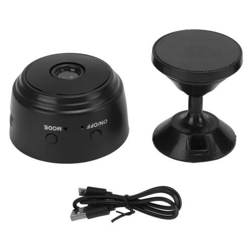 Mini Spy Camera with Night Vision, 90 Wide Angle Wireless Security Camera for Home and Office