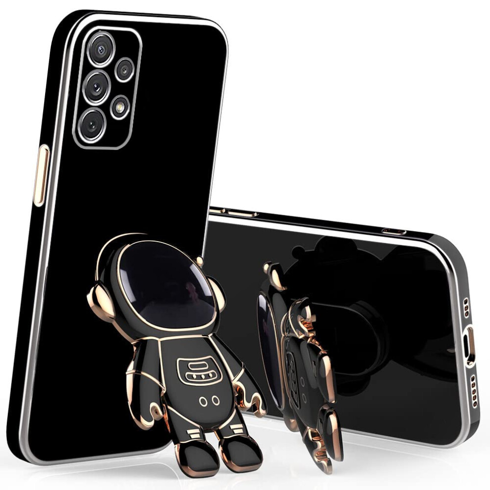 Case For Gabb Phone 3 Pro With Hidden Astronaut Kickstand, Slim Shockproof Silicone Cover Black 9092120135657