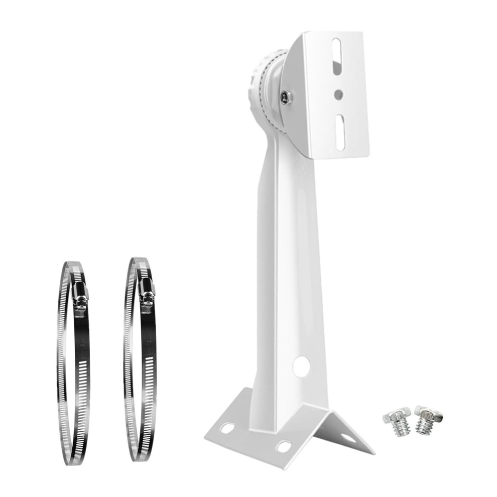260Mm Cctv Camera Wall Mount Bracket, Dual Loop Secure Mount For Bullet And Ptz Cameras 9169991614601