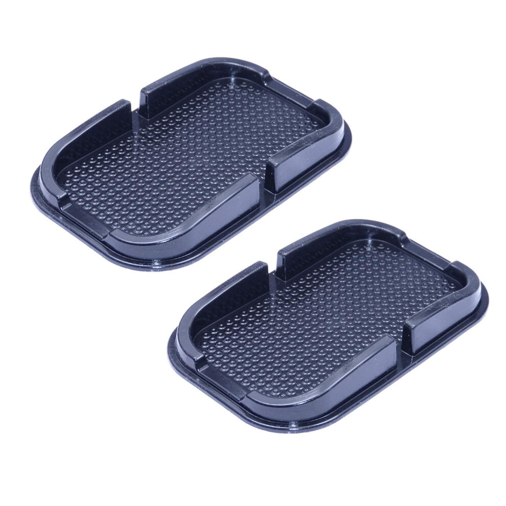 Antislip Phone Pad For Car Dashboard, Reusable Residue Sticky Gel Mat For Iphone And Keys 9073542650386