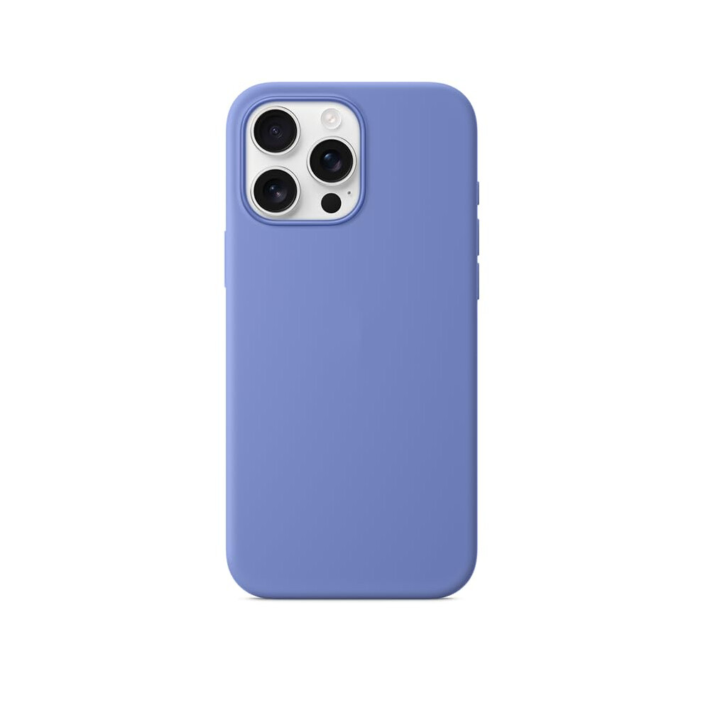 Liquid Silicone Case For Iphone 16 Pro Max, Magsafe Compatible Soft Microfiber Lined Cover, Periwinkle 9771547512905
