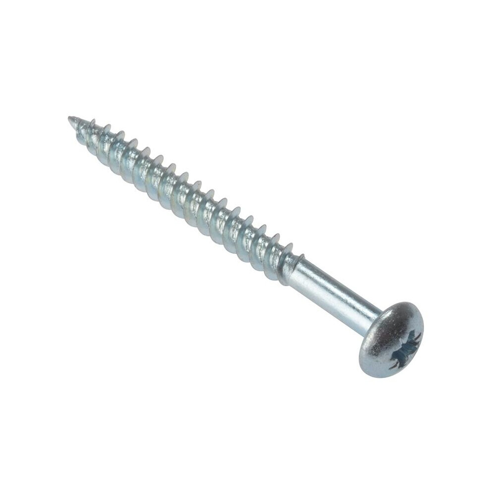 Forgefix General Purpose Screws, Pozi, Rh, Zp