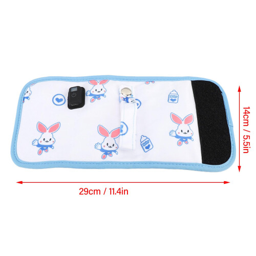 USB Bottle Warmer with 21Speed Digital Control, Constant Temperature, Universal Fit, Cute Rabbit Design 1