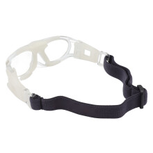 Stoßfeste Sportbrille UV-Schutz Weißes PC 118g