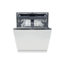 Hoover H-DISH 700 Fully Integrated Standard Dishwasher - Black with Fixed Door Hinge Kit - A Rated