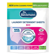 Dr Beckmann Laundry Detergent Sheets Bio Fresh Blossom 25pk